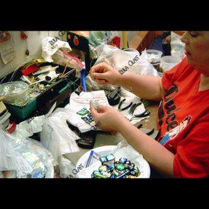 How We Made Our Jewelry Part 2 - Process & Finished Output, Pictures from 2003